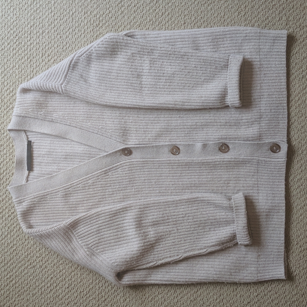 Jenni Kayne Cashmere Cocoon Cardigan Oatmeal